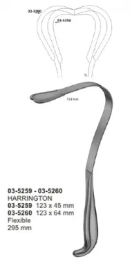 Retractors, Lungs Spatulas